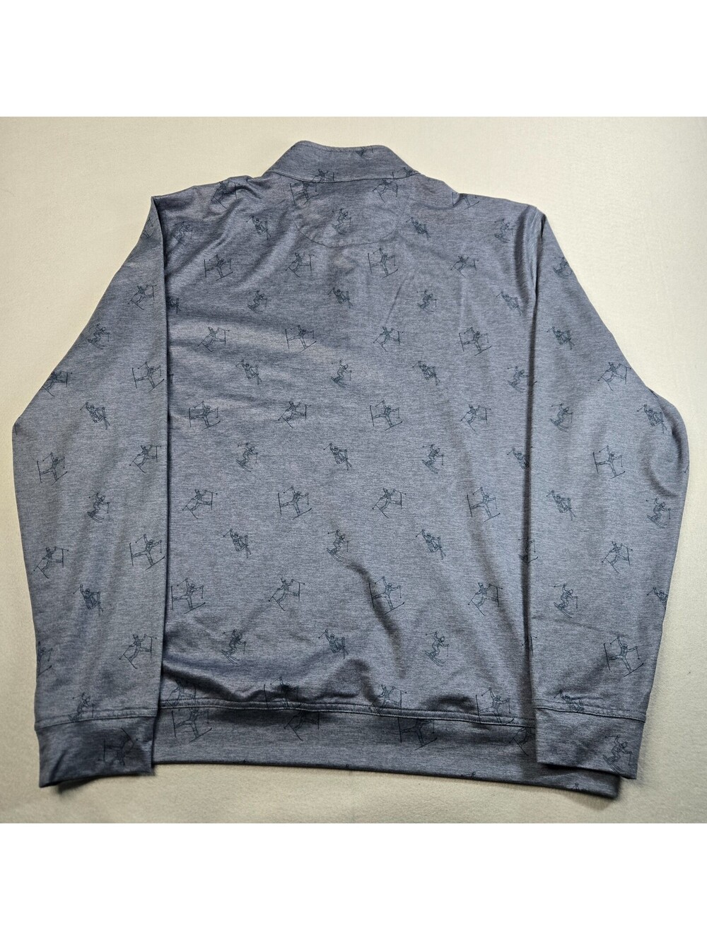 Jack & Sage Men's Spread Eagle Performance Tek 1/4 Zip Ski Pullover Size L NWT - Picture 5 of 7